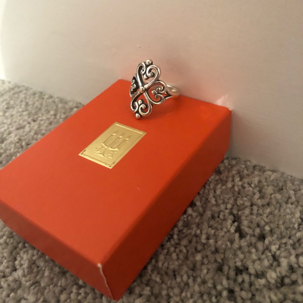 James Avery Adorned Hearts Ring